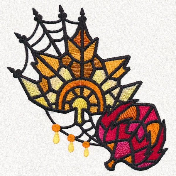 Gothic Glass - Leaves