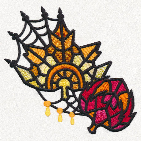 Gothic Glass - Leaves