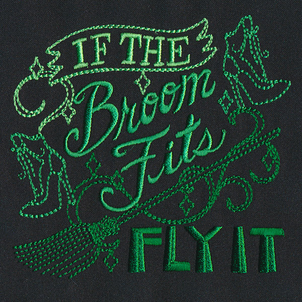 Supernatural Wit - If the Broom Fits