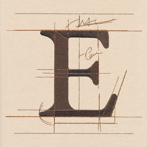 Drafting Letter E