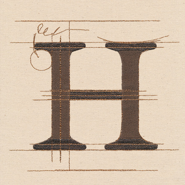 Drafting Letter H