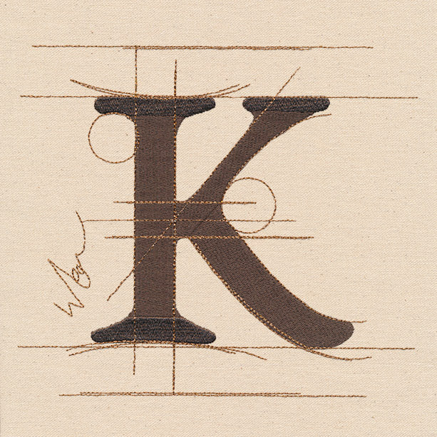 Drafting Letter K