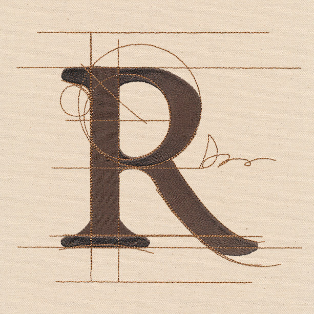 Drafting Letter R