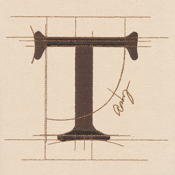 Drafting Letter T