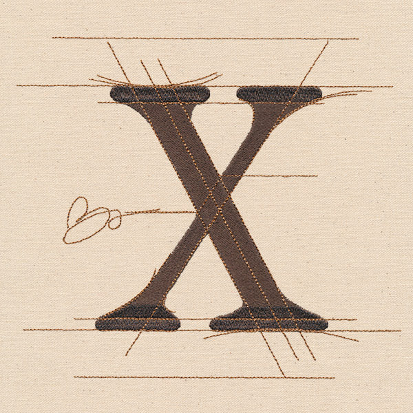 Drafting Letter X