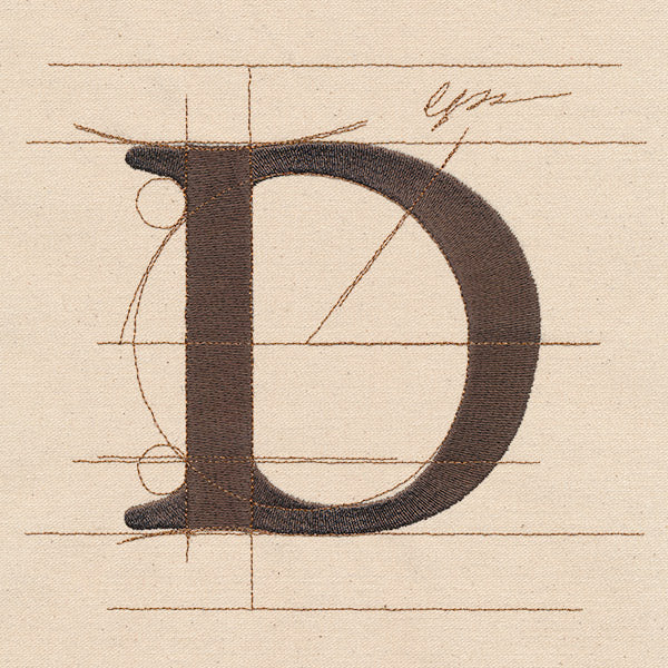 Drafting Letter D
