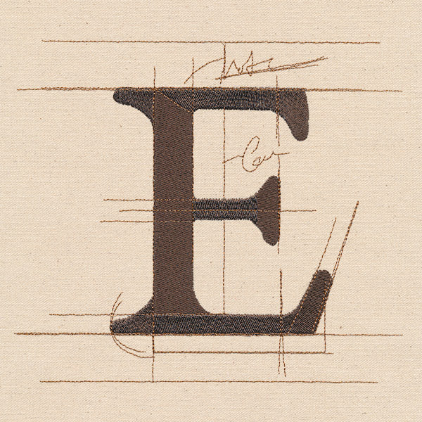 Drafting Letter E