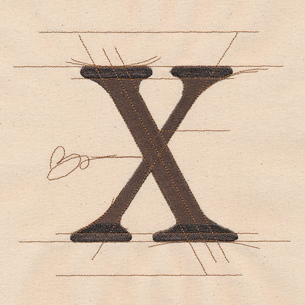 Drafting Letter X