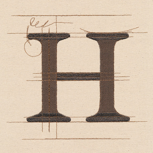 Drafting Letter H