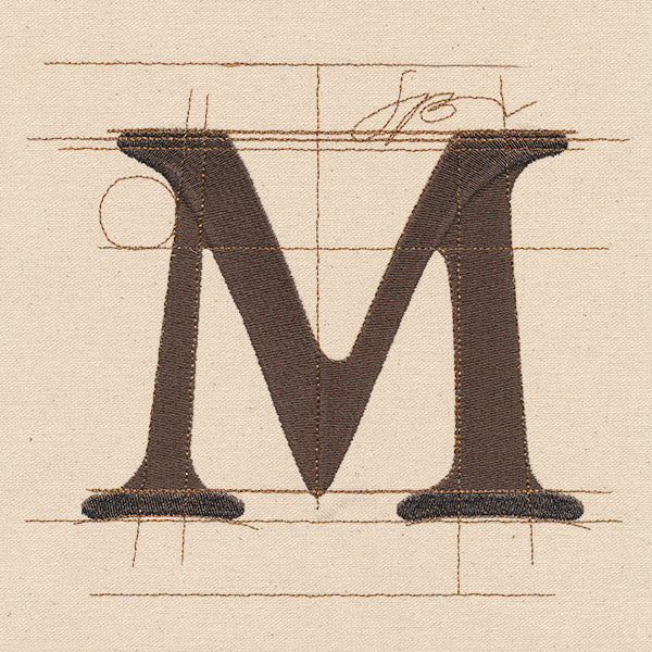 Drafting Letter M