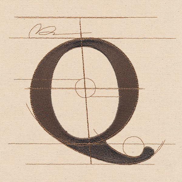 Drafting Letter Q