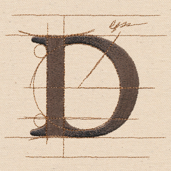 Drafting Letter D