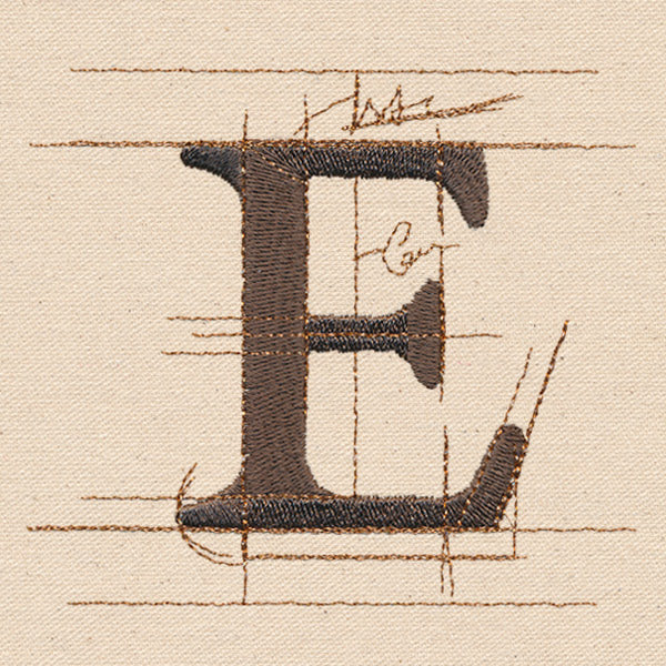 Drafting Letter E