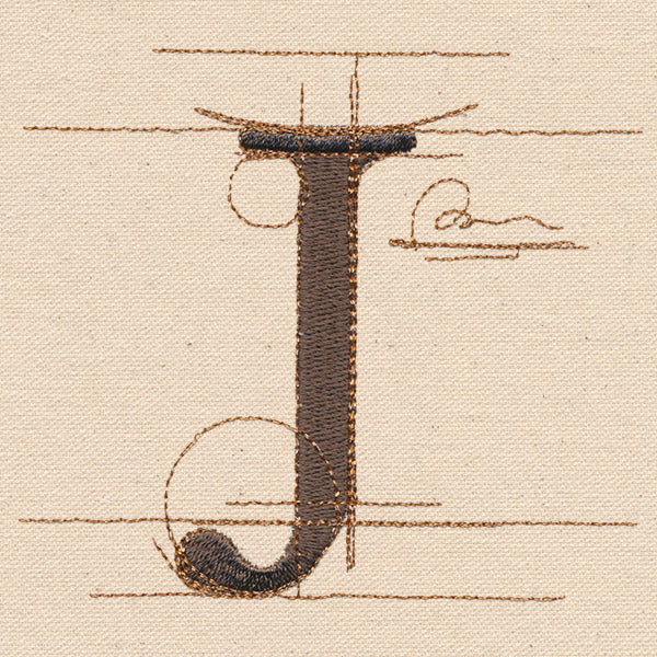 Drafting Letter J