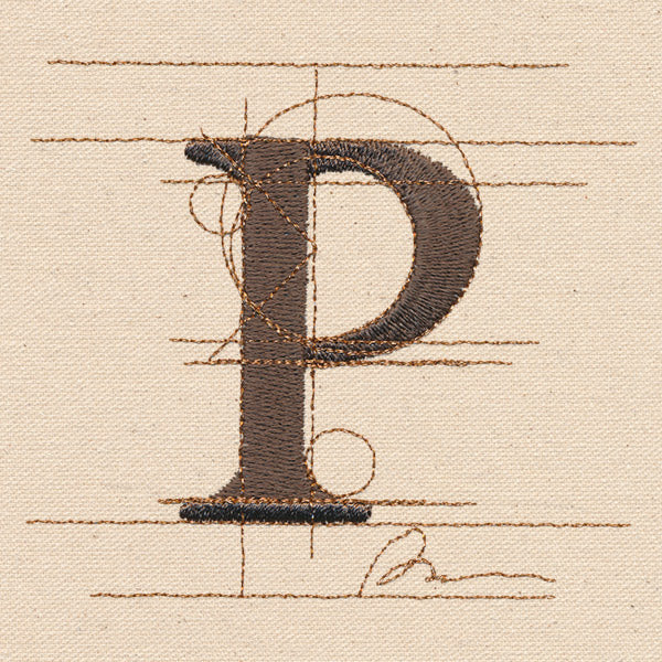Drafting Letter P