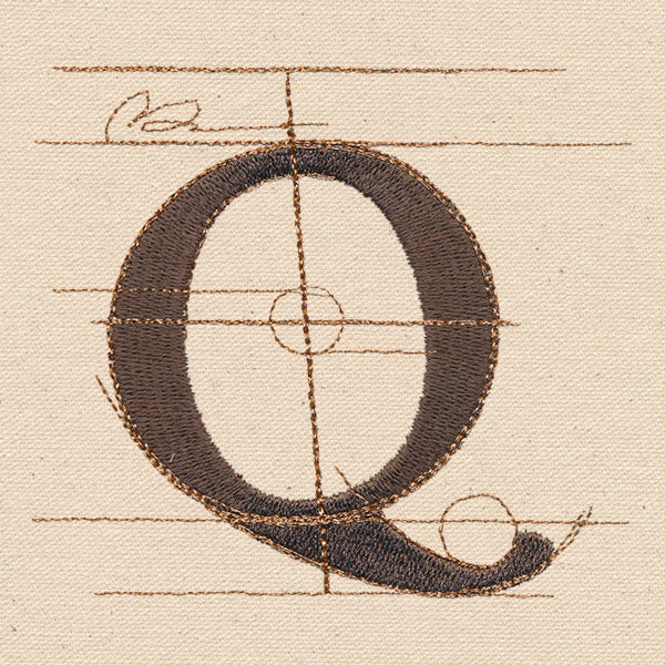 Drafting Letter Q
