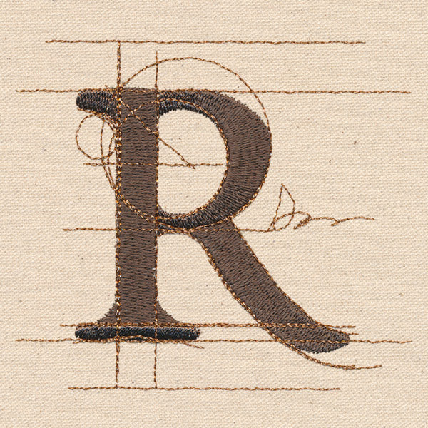 Drafting Letter R