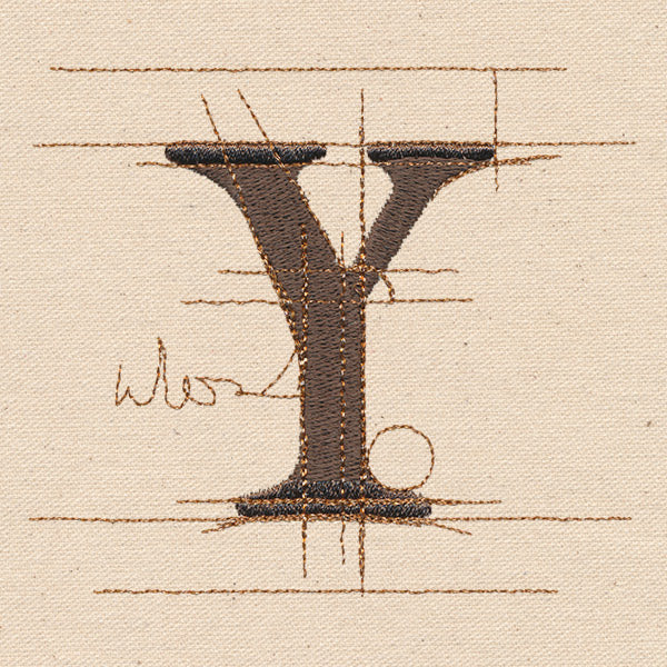 Drafting Letter Y