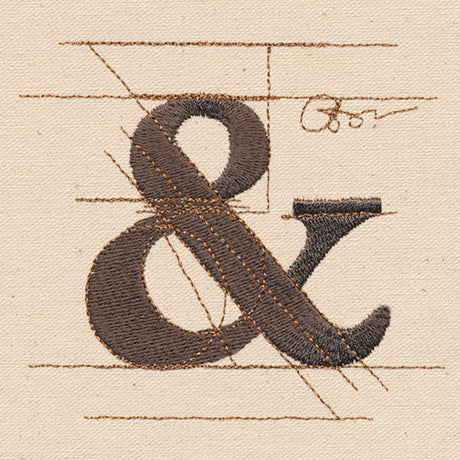 Drafting Punctuation Ampersand
