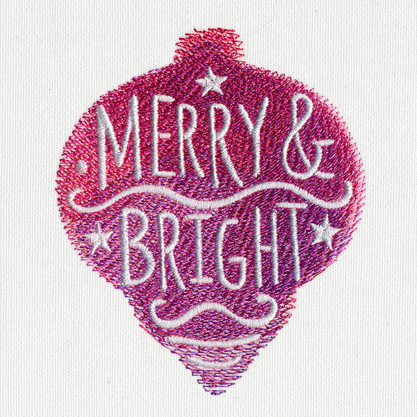Watercolor Christmas - Merry and Bright