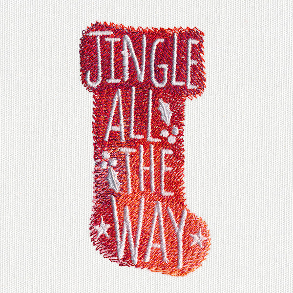 Watercolor Christmas - Jingle all the Way