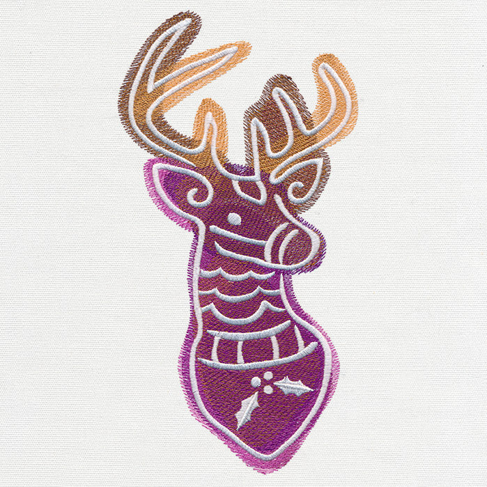 Watercolor Christmas - Reindeer