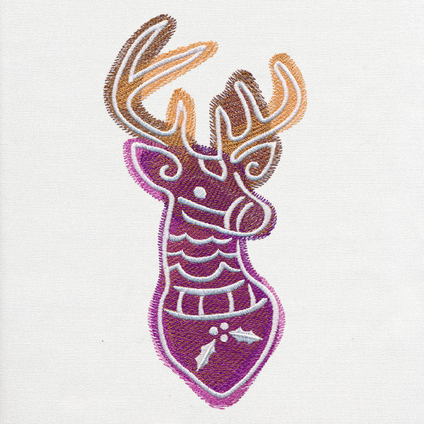 Watercolor Christmas - Reindeer