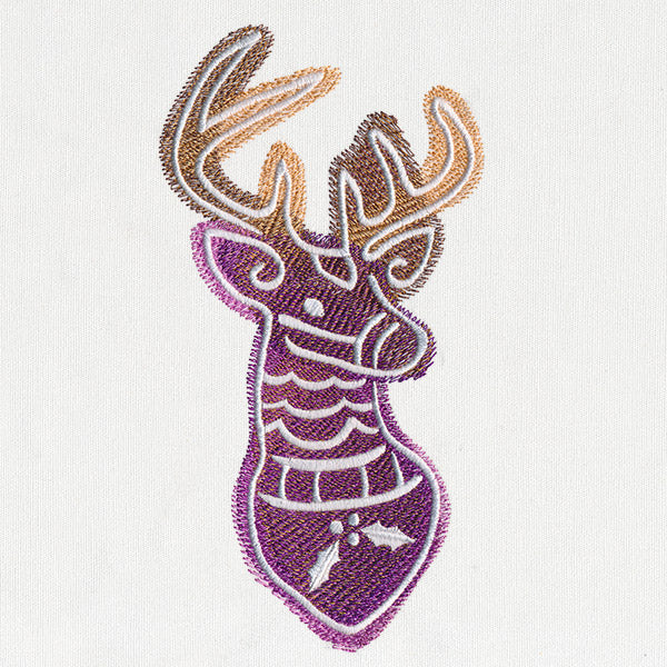 Watercolor Christmas - Reindeer