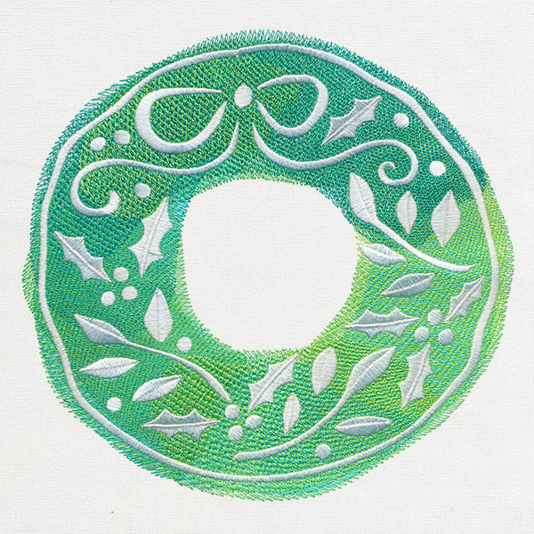 Watercolor Christmas - Wreath