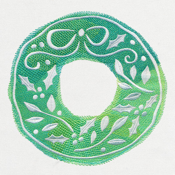 Watercolor Christmas - Wreath