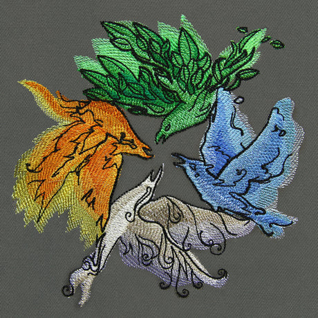 Four Elements Birds