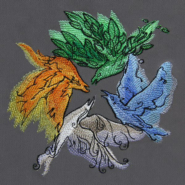 Four Elements Birds
