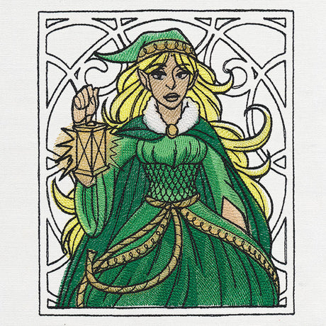 Art Nouveau Christmas - Elf