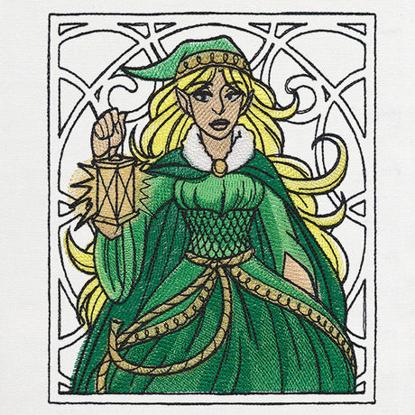 Art Nouveau Christmas - Elf