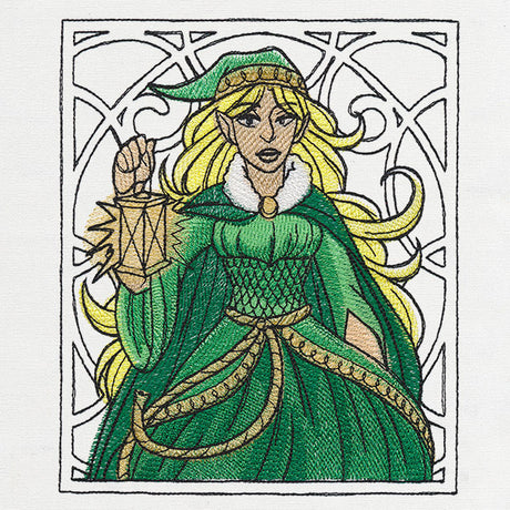 Art Nouveau Christmas - Elf