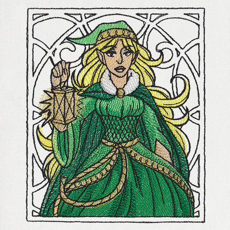 Art Nouveau Christmas - Elf