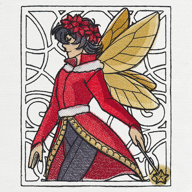 Art Nouveau Christmas - Fairy
