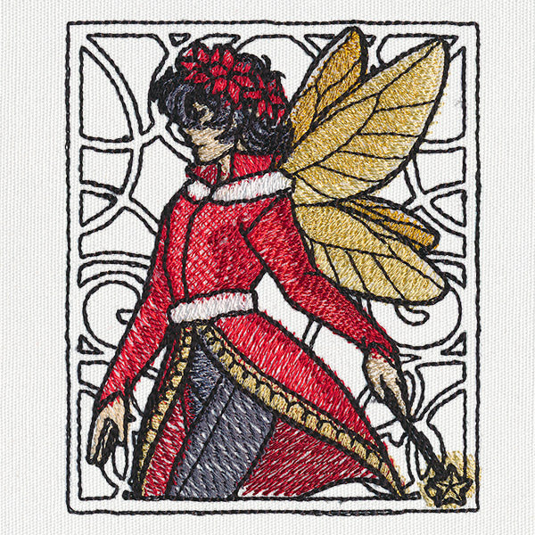 Art Nouveau Christmas - Fairy