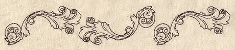 Carved Scroll Border