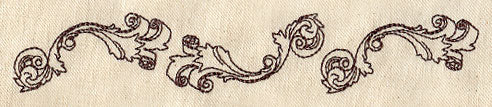 Carved Scroll Border