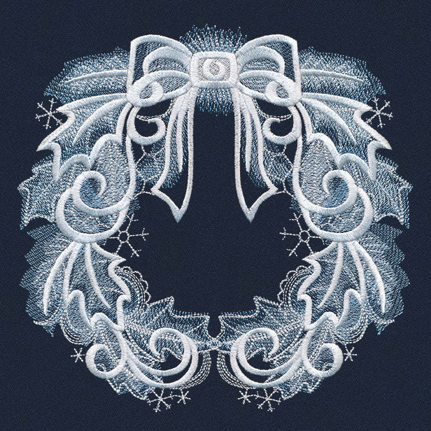 Snow Baroque - Wreath