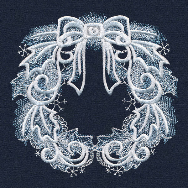 Snow Baroque - Wreath