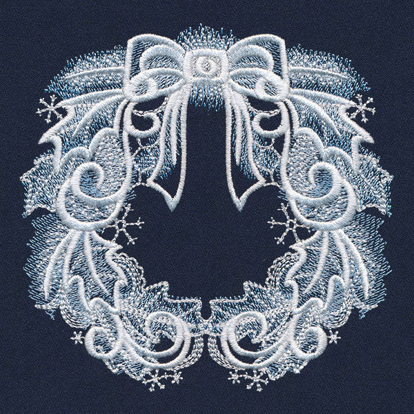 Snow Baroque - Wreath