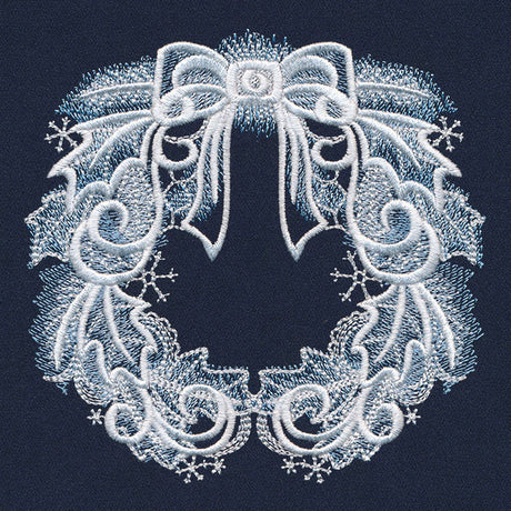 Snow Baroque - Wreath
