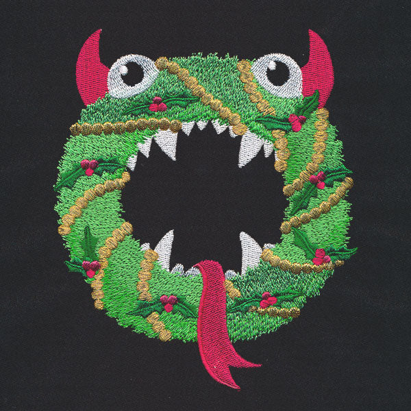 Merry Monster Wreath