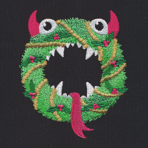 Merry Monster Wreath