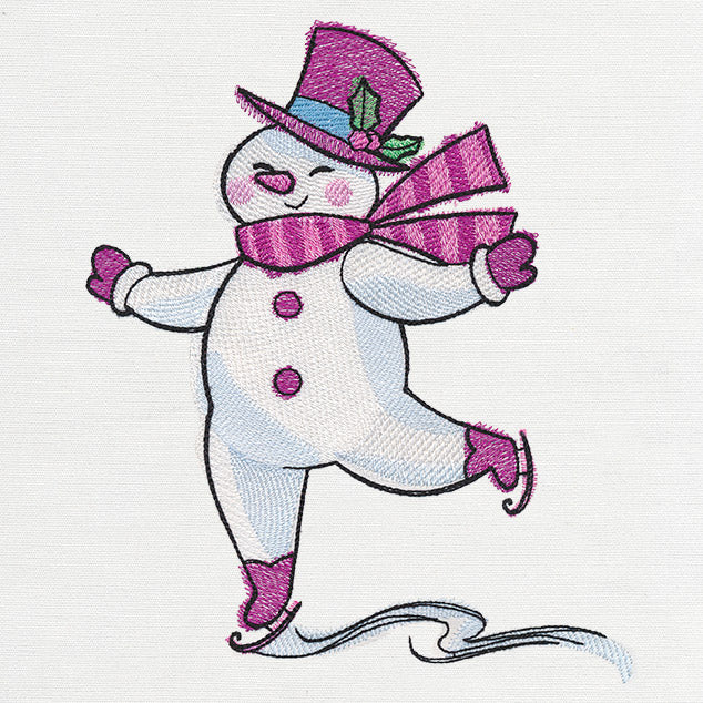 Retro Revelry - Snowman