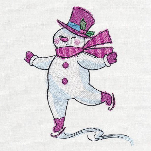Retro Revelry - Snowman