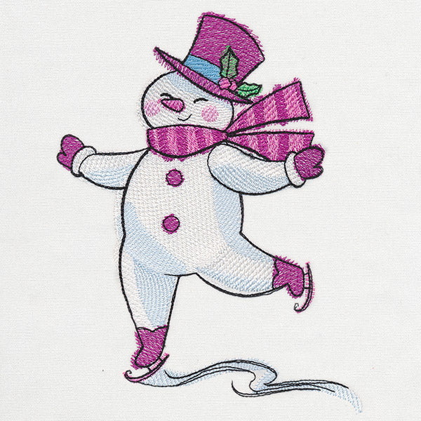 Retro Revelry - Snowman