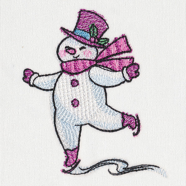 Retro Revelry - Snowman